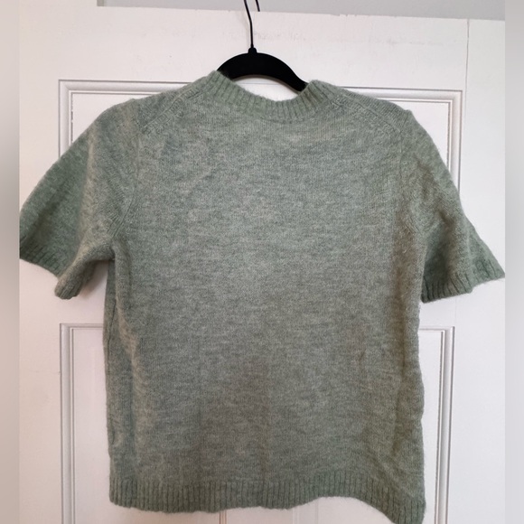 Everlane Alpaca Short Sleeve Sweater - Picture 3 of 3